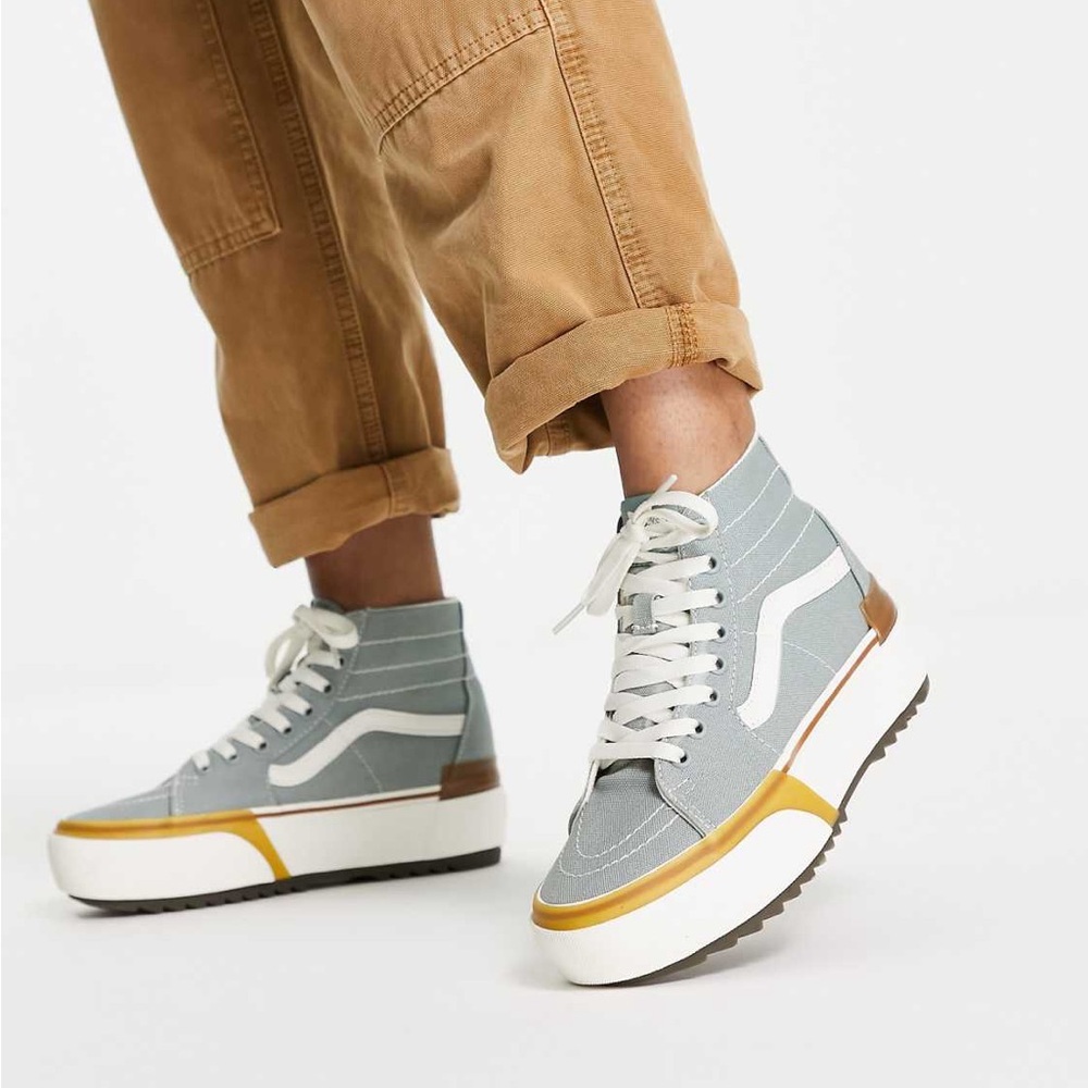 Vans SK8-Hi Tapered Stacked trainers size women’s 7